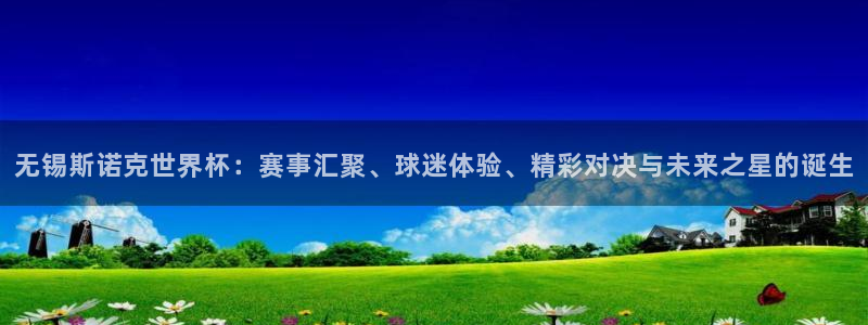 世界杯 赛程：无锡斯诺克世界杯：赛事汇聚、球迷体验、精彩对决与未来之星的诞生